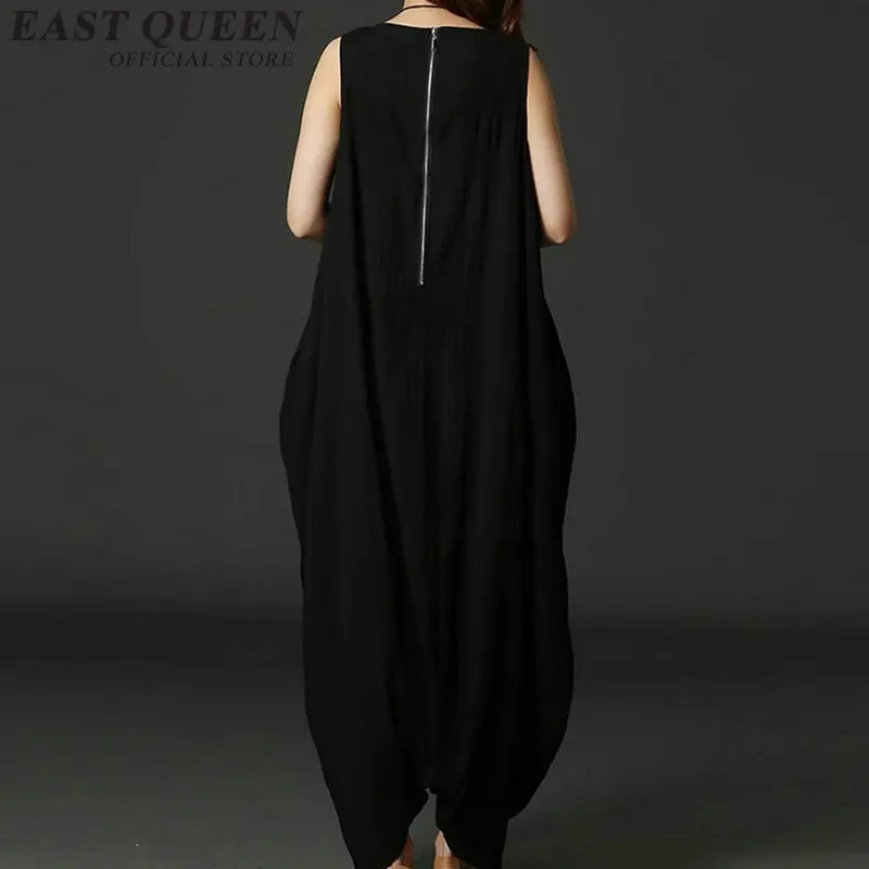 Женский комбинезон 2018 широкие брюки женские элегантные длинные деловые офисные