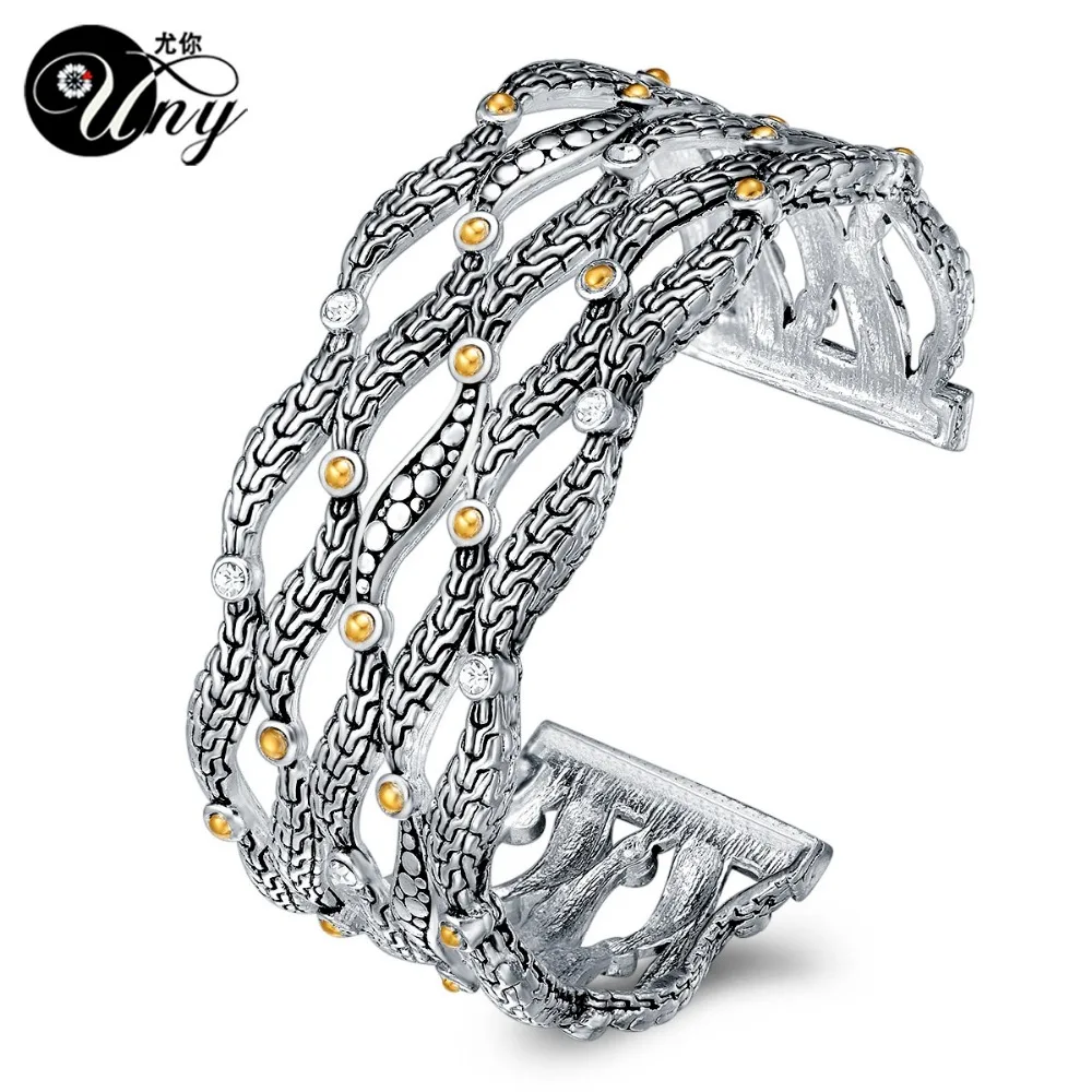 Uny браслет Винтаж лисий хвост цепочки узор модный бренд Hardy антикварные ювелирные