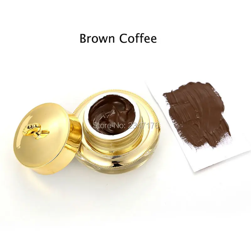 Высококачественный Перманентный макияж подводка для глаз тату чернила пигмент