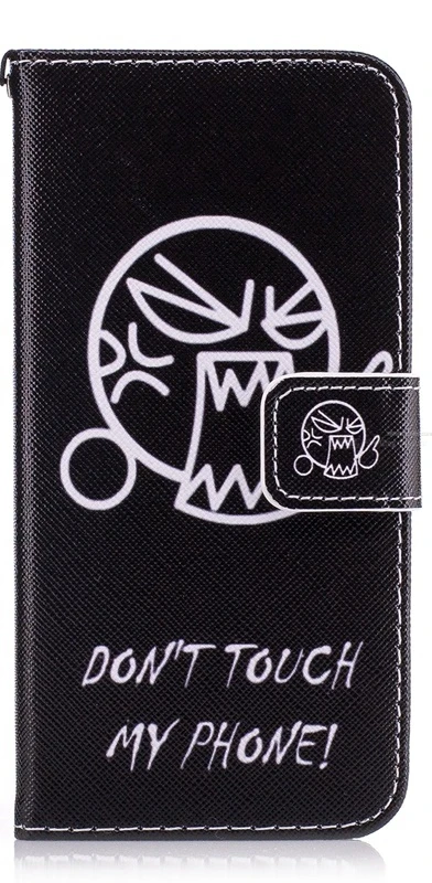 Anger Мягкий кожаный чехол-книжка с рисунком для samsung Galaxy Core Prime, чехол s SM G360F G360H G361F G361H DS G361F/DS, чехол для телефона - Цвет: Anger