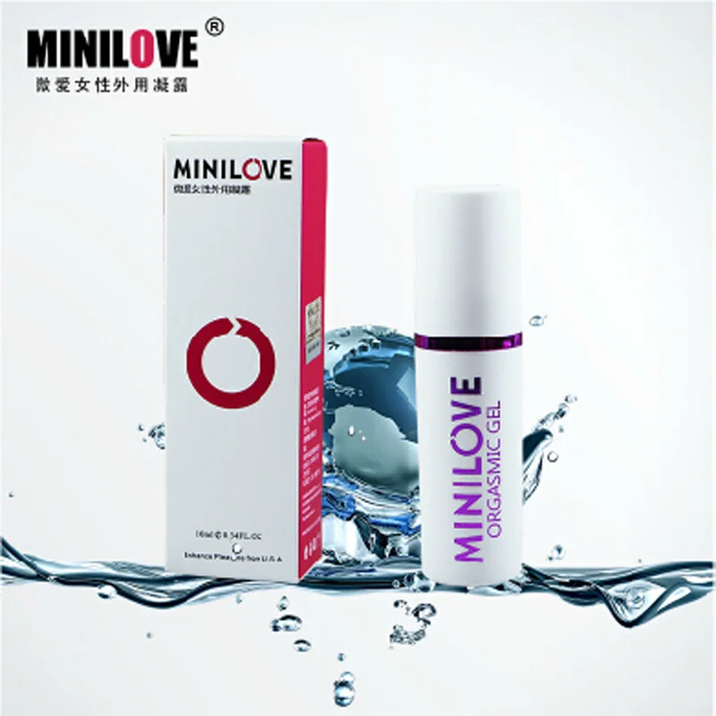 Гель оргазма Minilove для женщин спрей любовных случаев Сильное усиление женского