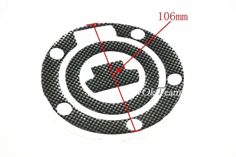 Универсальная накладка на бак из углеродного волокна для мотоцикла протектор