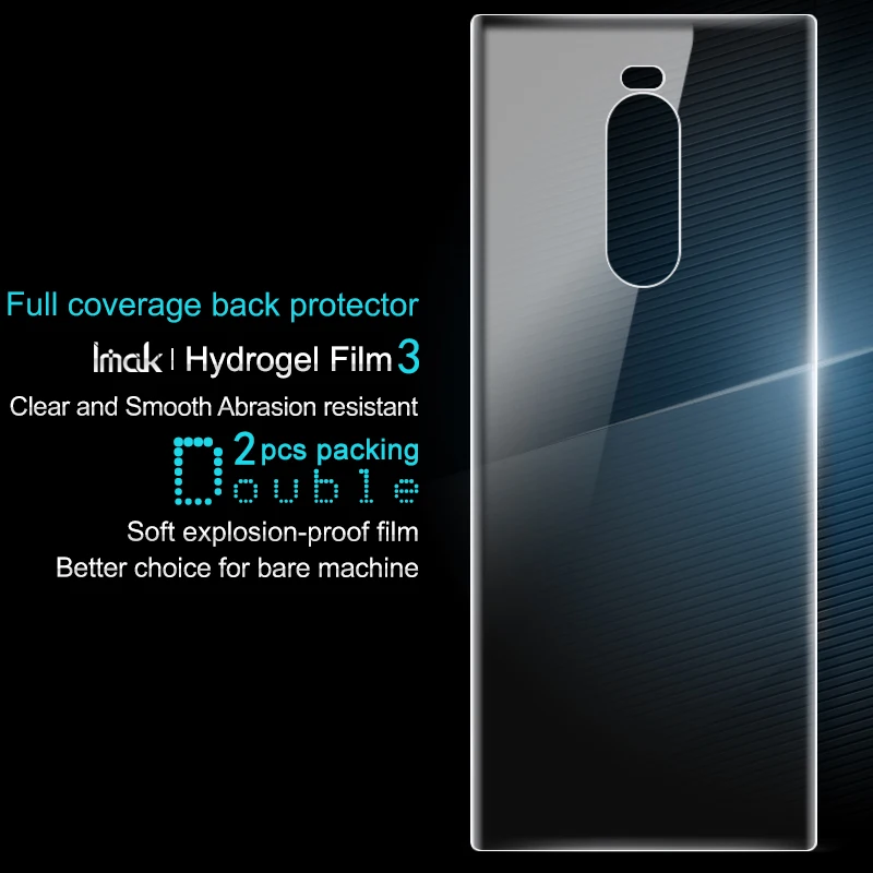 Imak Гидрогелевая пленка для sony Xperia 1 5 Защитная Прозрачная Олеофобная пленка