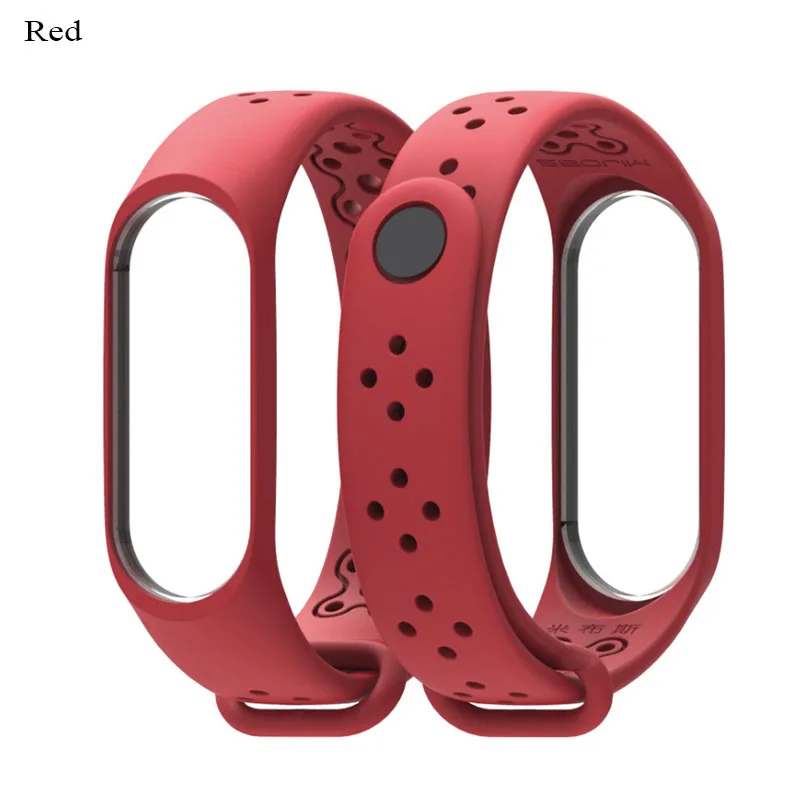 Mi jobs популярный спортивный ремешок для Xiaomi mi Band 3 силиконовый ремешок mi Band 3 ремешок для часов браслет M3 смарт-браслеты smartband аксессуары