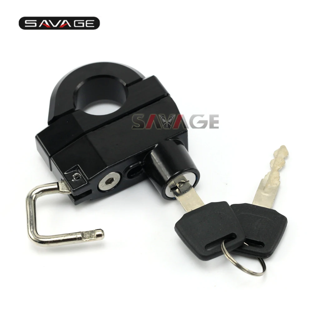 Замковый замок для мотоцикла руля 25 мм с защитой от кражи|helmet lock|lock helmetaccessories