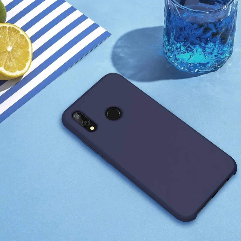 Для huawei P20 Lite чехол Nillkin Luxury Flex Pure Nova 3E задняя крышка для Pro Nilkin Мягкий сенсорный