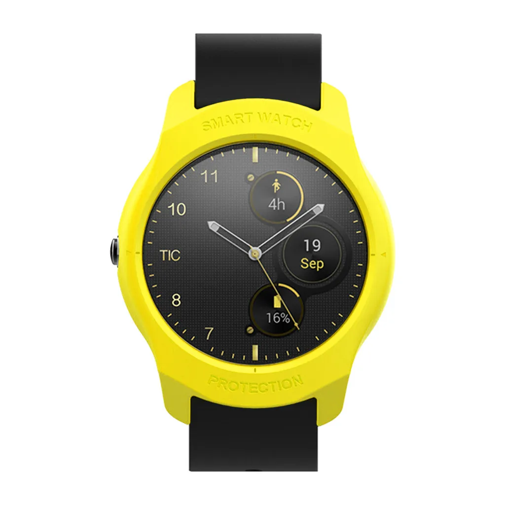 Модный чехол для часов с простым дизайном Ticwatch 2 FUltra-Slim защитой от царапин |