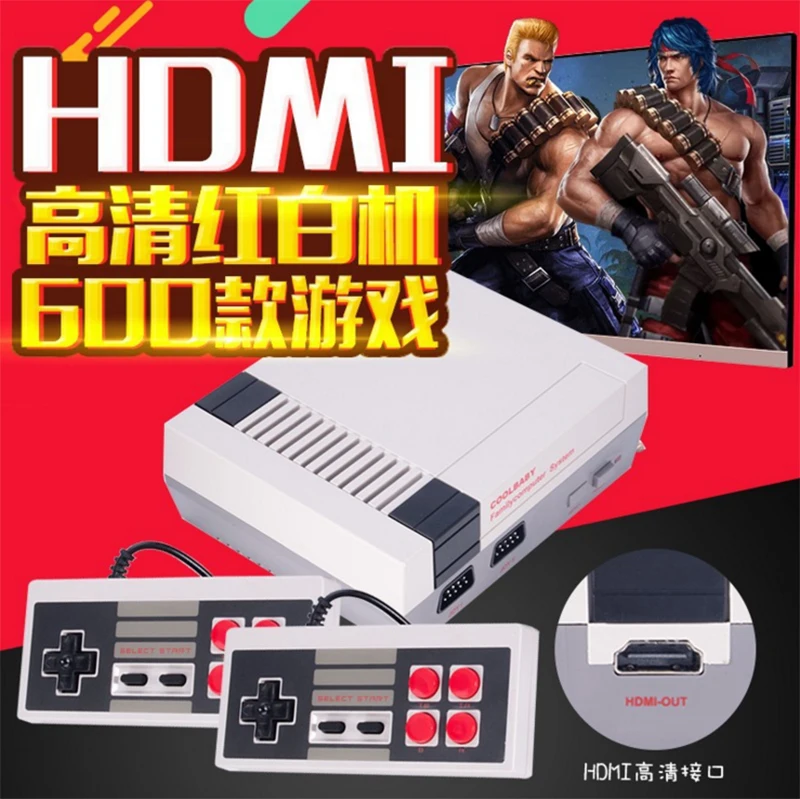 30pcs Coolbaby HDMI output Retro Classic Handheld Game Player TV Video Console Childhood Built-in 600 Games Mini | Электроника