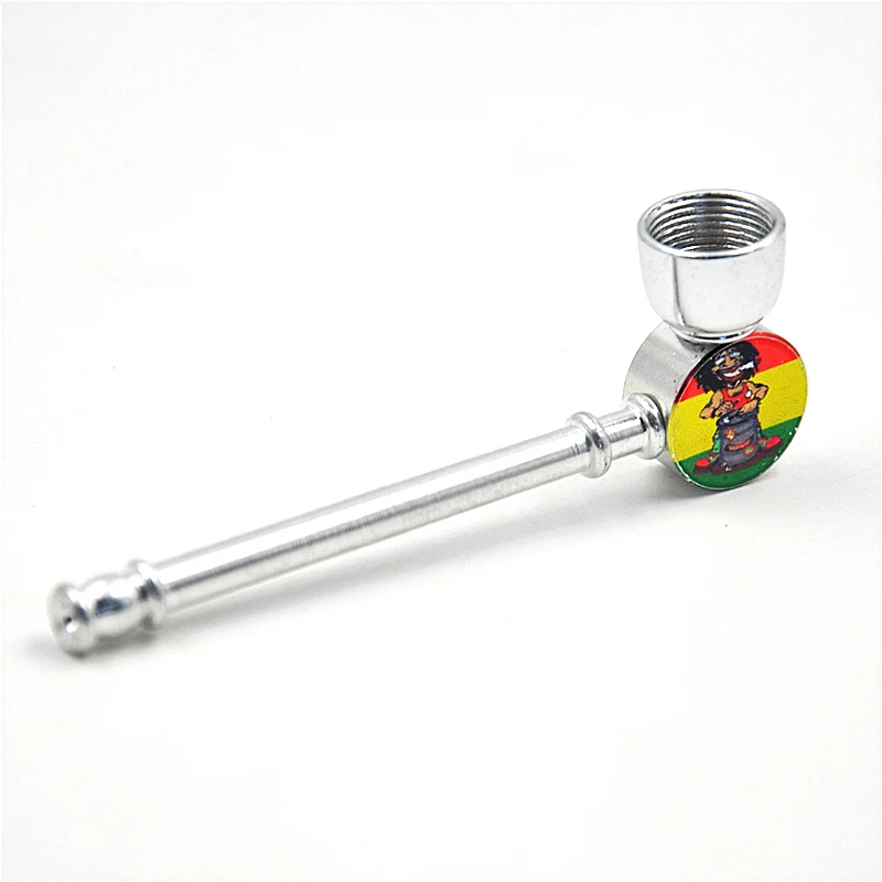 Металлическая портативная креативная трубка для курения Подарочные трубки