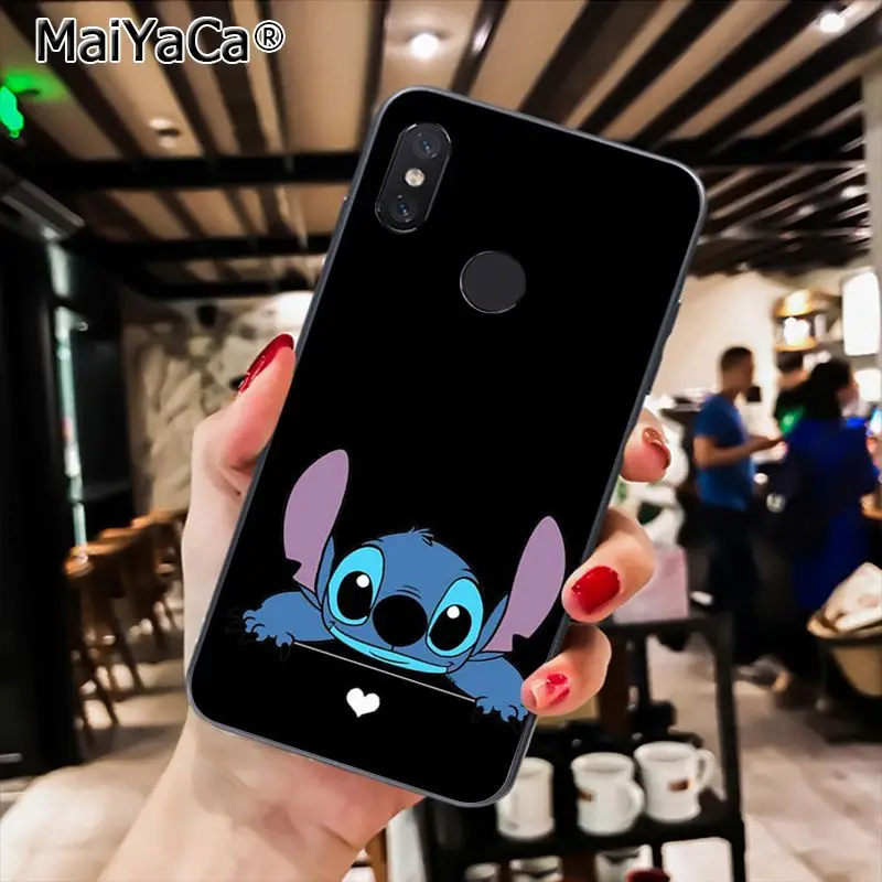 MaiYaCa милый мультфильм, Стич чехол для телефона для Xiaomi Redmi8 4X 6A S2 7A 5A Redmi 5 5Plus Note5 7 Note8pro