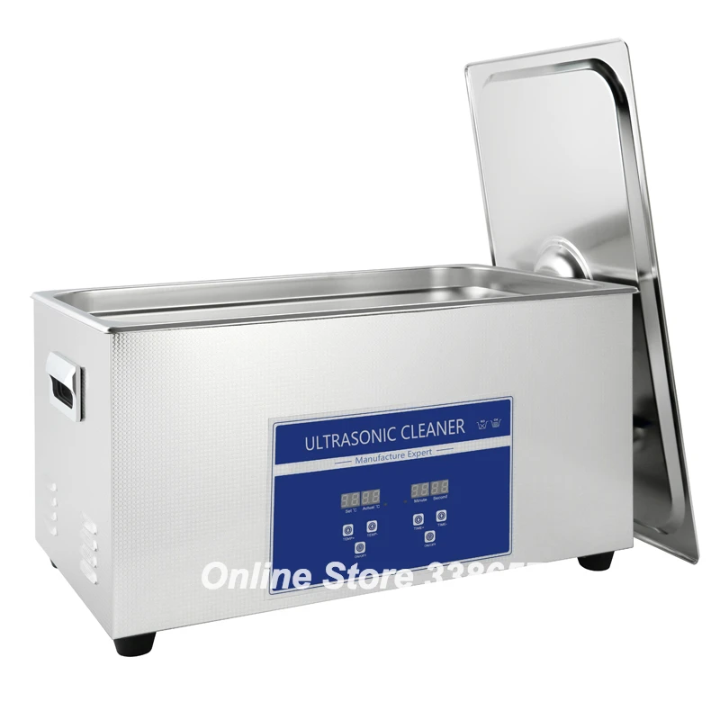 22L 220 V/110 V Цифровой ультразвуковой очиститель ювелирных изделий Ванна стиральная