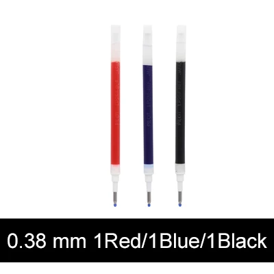 038 Black Blue Red LifeMaster ручка Pilot Juice гелевая ручка повторная заливка для ручка Pilot Juice 0,38 мм/0,5 мм черный/синий/красный большой объем письменные принадлежности LP2RF-8EF - Цвет: 038 Black Blue Red
