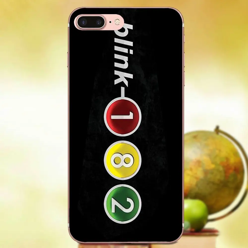 Rock Band Blink 182 Мягкий ТПУ чехол для телефона Huawei P7 Honor 4C 5A 5C 5X 6 6C 6A 6X 7 7X 8 9 V8 V10 Y3II Y5II Y6II G8