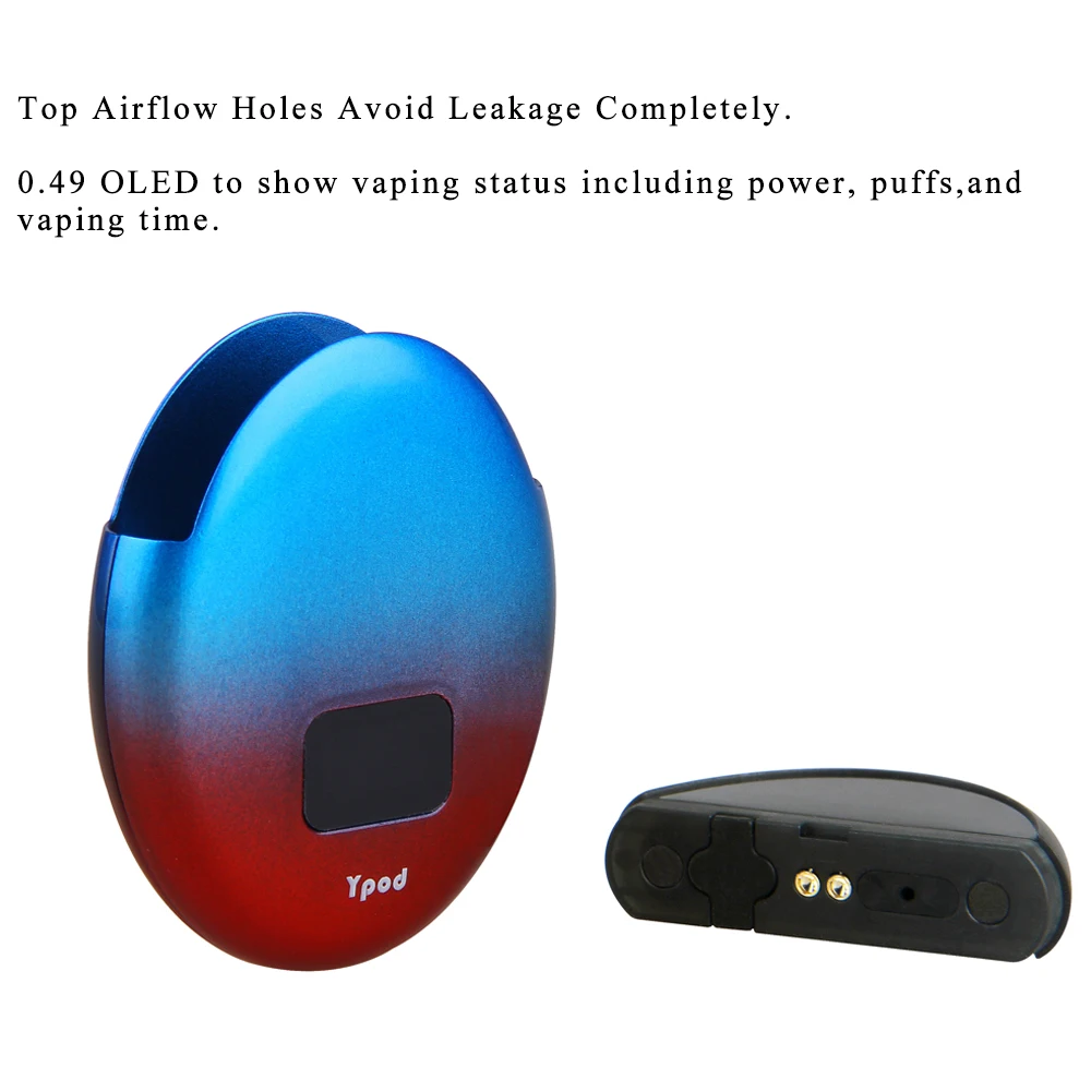 Новейшая электронная сигарета Pod fit CBD Oil YOSTA Ypod Kit 500 мАч с 2 0 мл многоразового