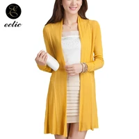 mesh cardigan ultra thin light long coat jacket women cape poncho knitted jacket office ladies hollow out loose yellow jacket