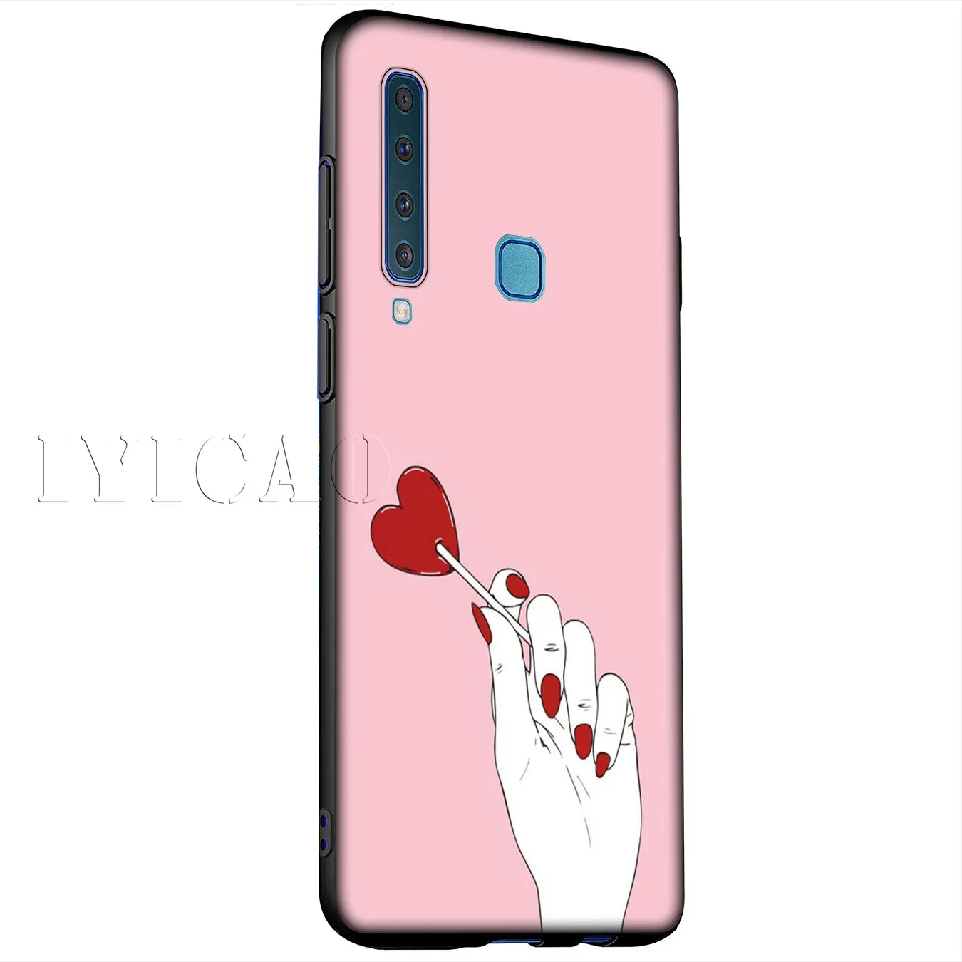 IYICAO Мягкий силиконовый чехол для Samsung Galaxy A6 Plus A9 A8 A7 2018 A3 A5 2016 2017 Note 9 8 | Мобильные