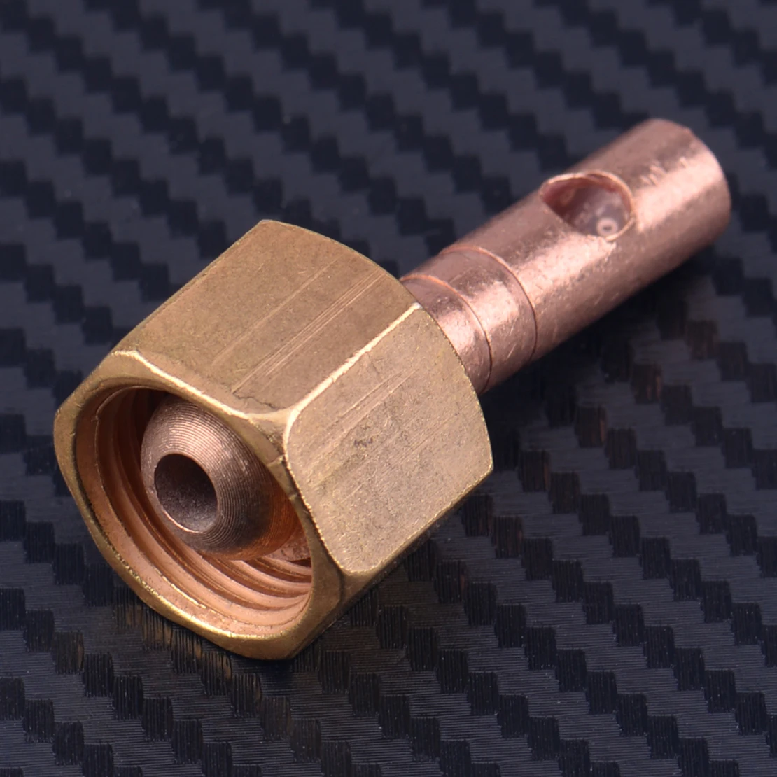 LETAOSK M16x1.5 Copper TIG Welding Plasma Cutting Torch Cable Connector Gas Electric WP-25 WP-24W WP-20 WP-20F WP-20V WP-24WF