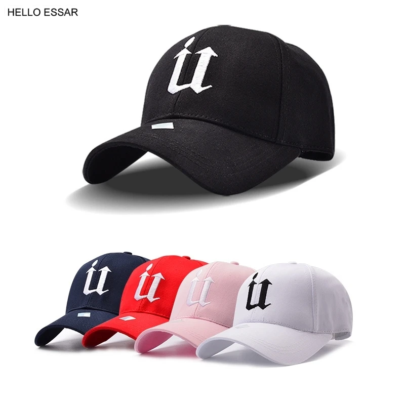 Новый Буква U Для женщин мужчин Бейсбол Кепки для в стиле хип хоп кепка гольфа с