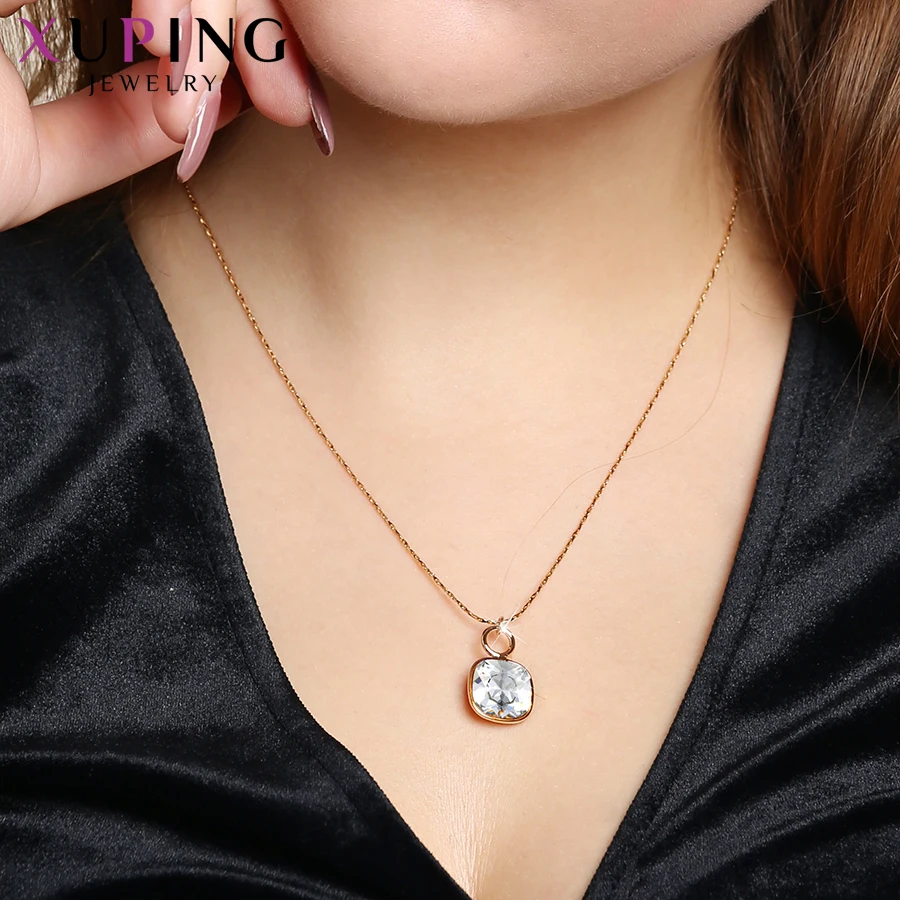 Xuping элегантный очаровательный стиль Кристаллы от Swarovski позолоченный кулон для женщин День святого Валентина подарки SS1-3020