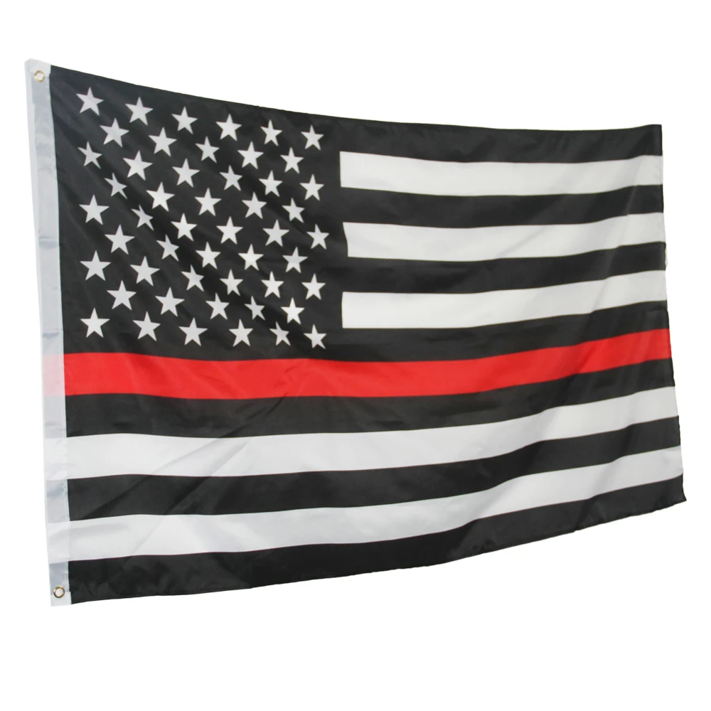 11.11 the Thin Red Line USA American Flag Police 3x5 Feet Law Enforcement Stars stripe | Flags