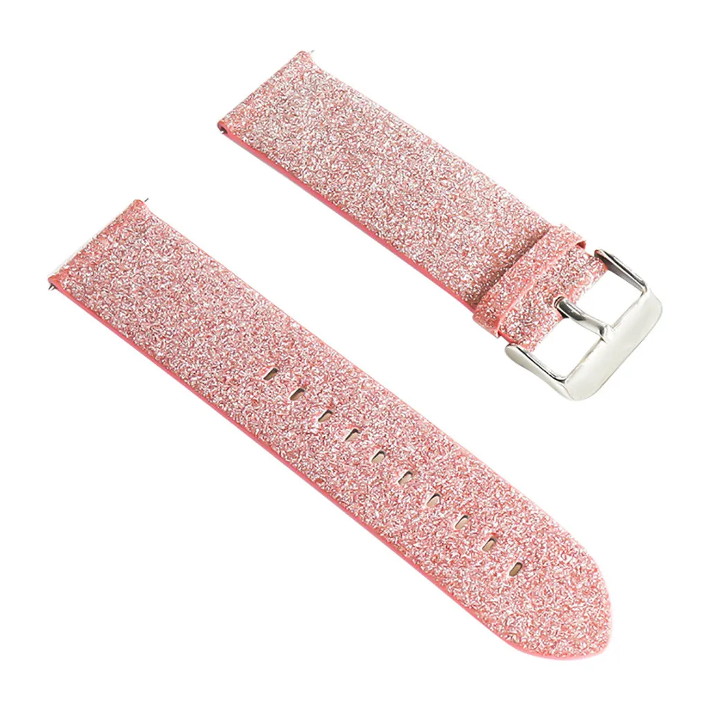 C Для умных часов Bling Star Блестящий кожаный ремешок для часов Ремешок Для Fitbit Versa Lite носимые устройства - Цвет: C