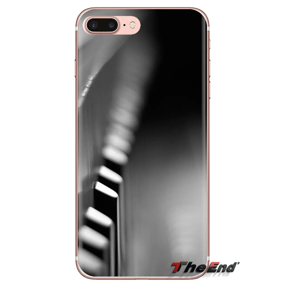 Прозрачные мягкие чехлы для iPod Touch Apple iPhone 4 4S 5 5S SE 5C 6 6S 7 8 X XR XS Plus MAX Teclado de Piano Art Print |