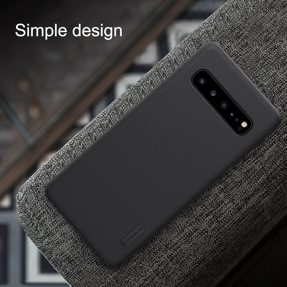 Nillkin матовый чехол для Samsung Galaxy S10 5G супер защитный мобильного телефона ультра