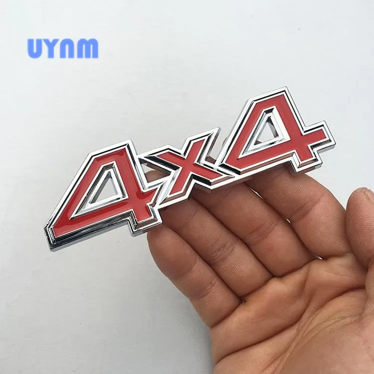 UYNM 1PCS3D металлический 4X4 внедорожник стикер автомобиля эмблема значок для Audi Honda