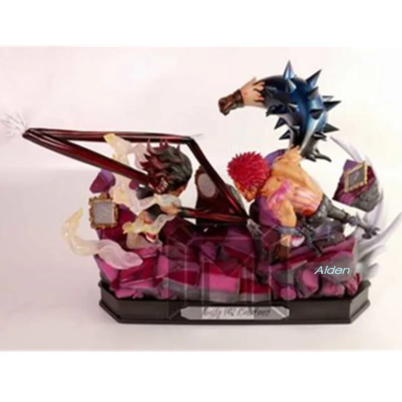 9 &quotЦельная Статуя обезьяны D. Luffy большой размер груди мама дочка катакури полная