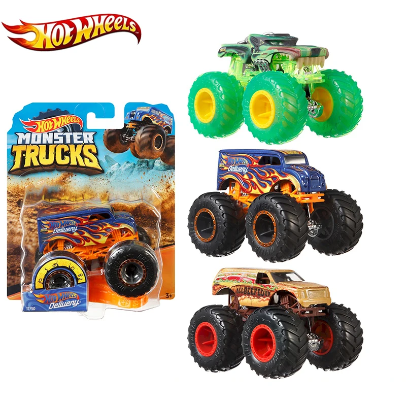 Hot Wheels 1:64 Car Monster Trucks металлическая Коллекция игрушек для влюбленных FYJ44 Singel