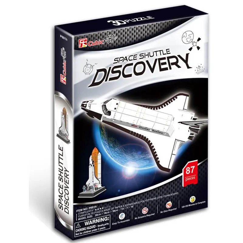 Модель космического корабля модель открытия объемный пазл головоломка сделай