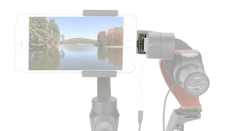 Zhiyun smooth 4 аксессуары vimble 2 2в1 сплиттер для Lightning аудио адаптер зарядный аудио кабель конвертер для iPhone 7 8 X