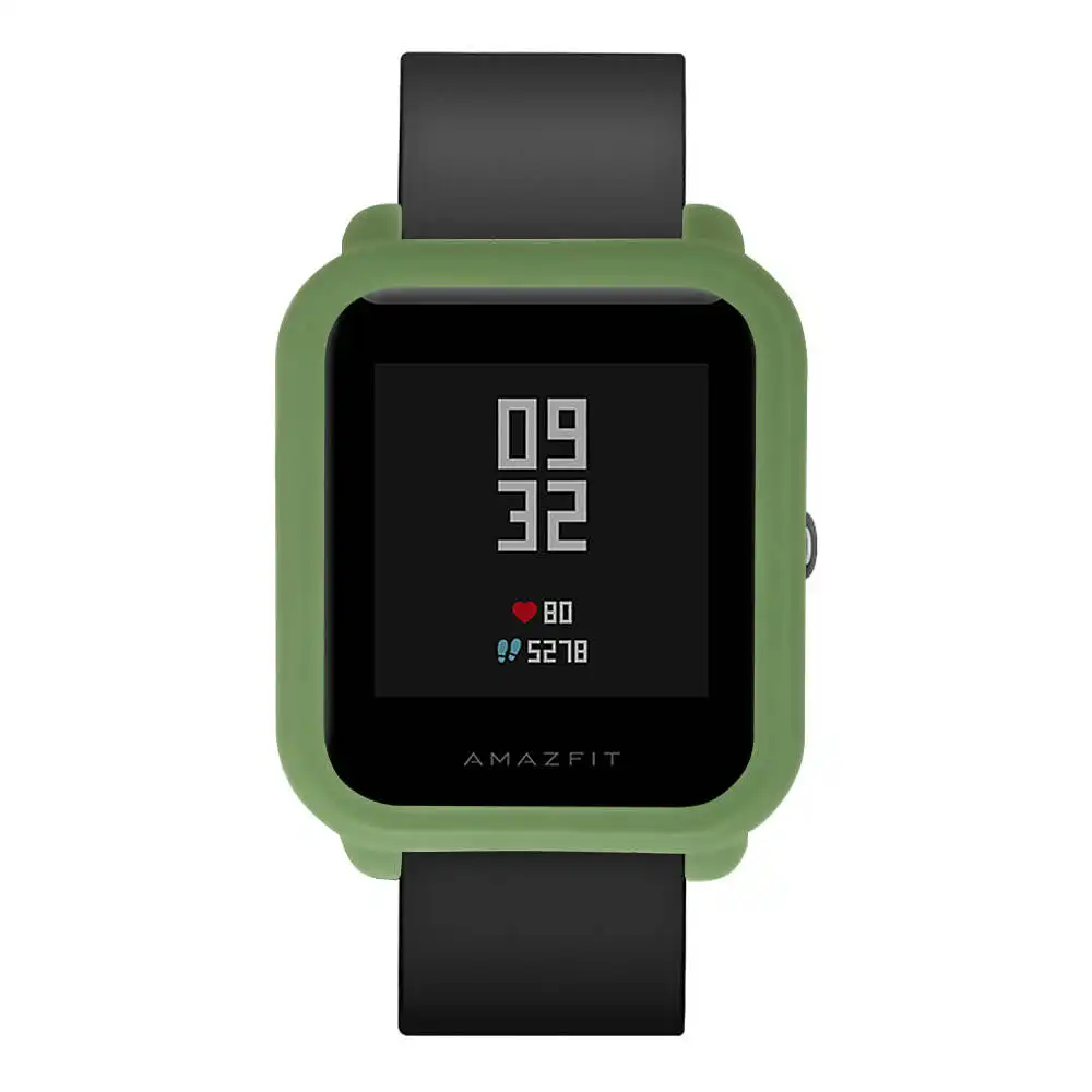 7 Мягкий защитный силиконовый чехол из ТПУ для Huami Amazfit Bip Youth Watch SmartWatch Watachband аксессуары для спортивных товаров - Цвет: 7