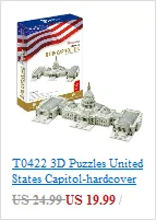 T0414 3D Пазлы испанская Церковь Святых семейств DIY Строительная Бумажная модель детский креативный подарок развивающие игрушки Горячая Распродажа