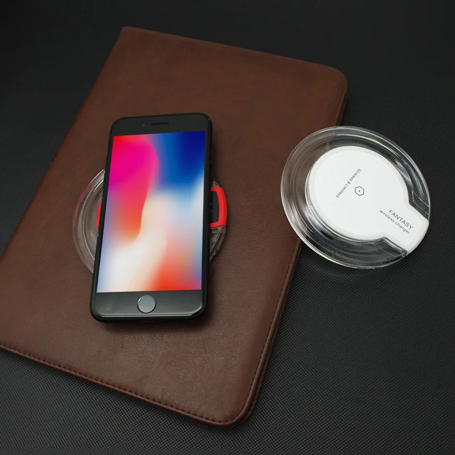 HORUG Qi Беспроводное зарядное устройство для Samsung Galaxy S8 S9 Usb Зарядка быстрое iPhone X 8 7