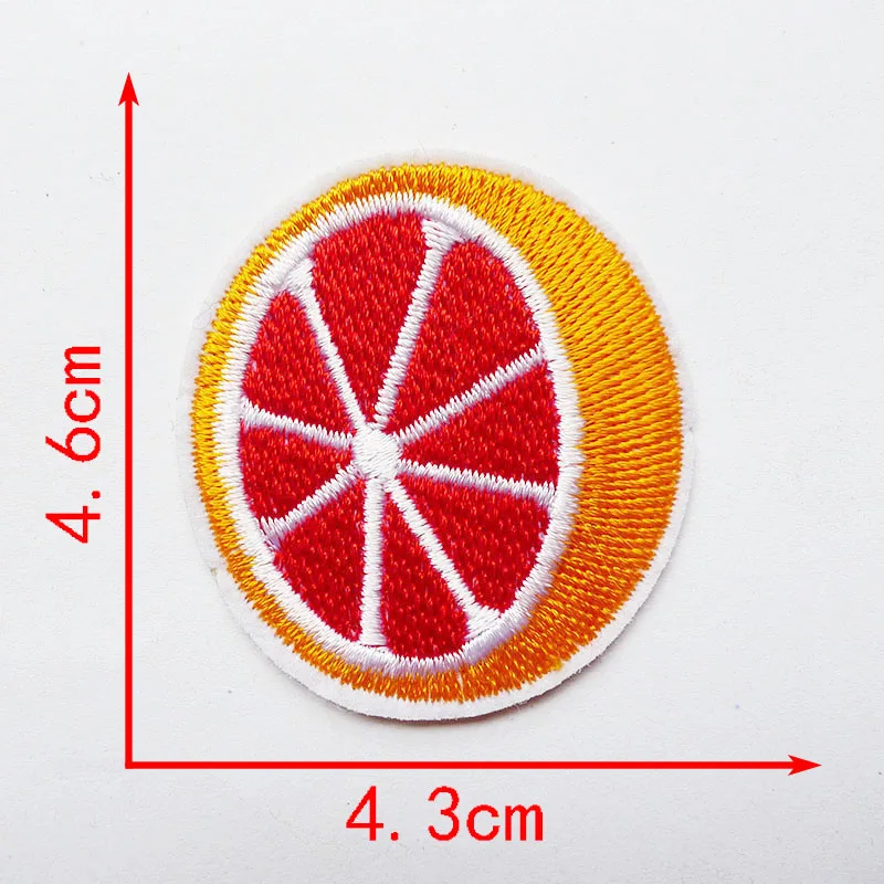 1 шт. патчи с вышивкой бананы вишни фруктов продуктов ананасов для одежды