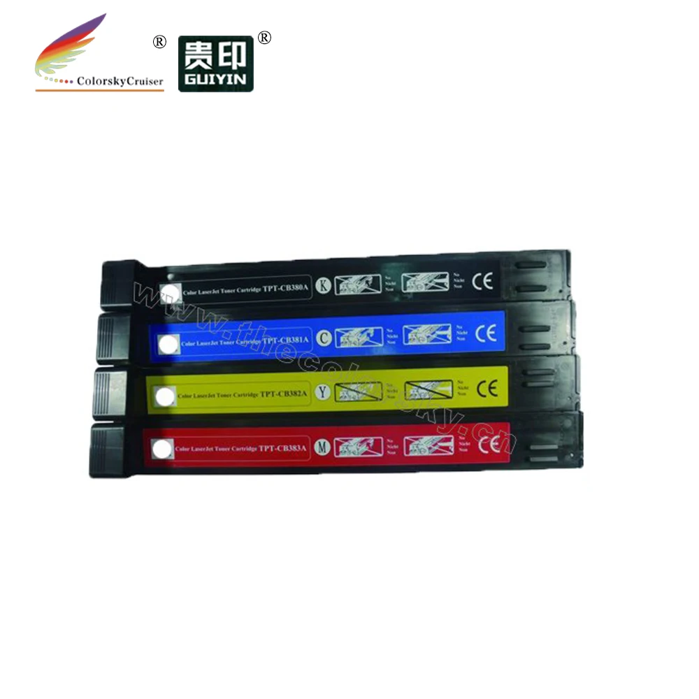 (CS H380 383) совместимый тонер картридж для HP CB380A CB381A CB382A CB383A CB380 CB 380A 380 80A 80 (16 5 k/21 k