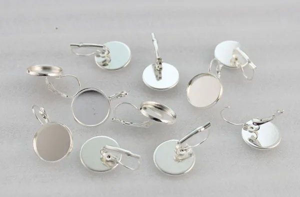 24 шт. серьги с кабошоном 16 мм #23153|earrings earring|earring colorearrings cabochon |