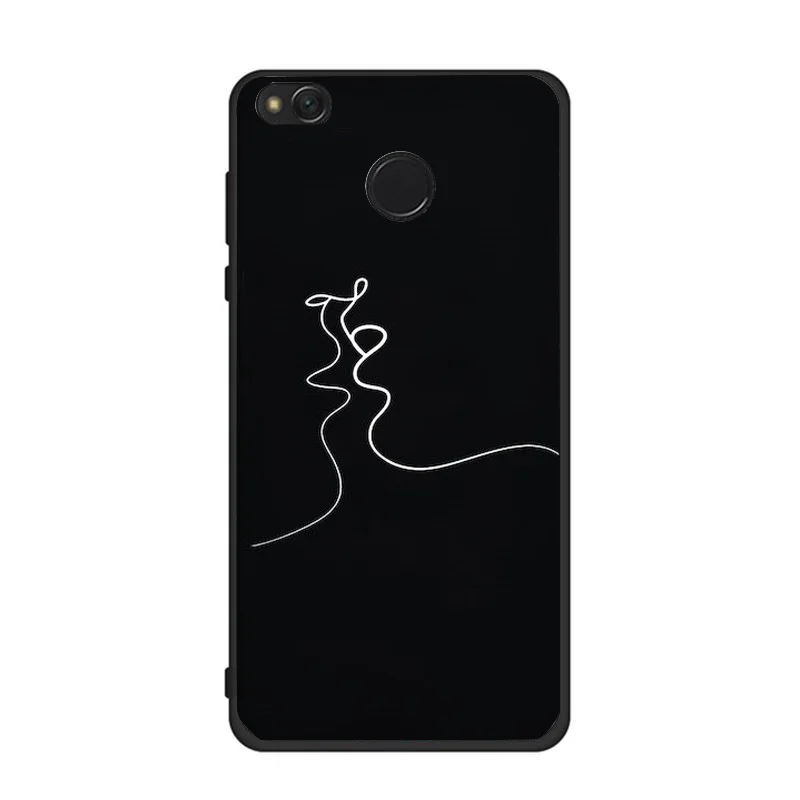 Силиконовый чехол Star Moon для Xio mi Red mi Note 5 Pro Note 4 5A, роскошный Художественный Черный чехол для телефона Xio mi Red mi 4X mi A1 5X Funda