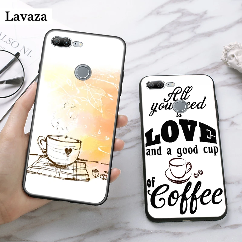 Силиконовый чехол Lavaza с изображением кофе для Huawei P8 Lite 2015 2017 P9 2016 Mimi P10 P20 Pro P Smart 2019