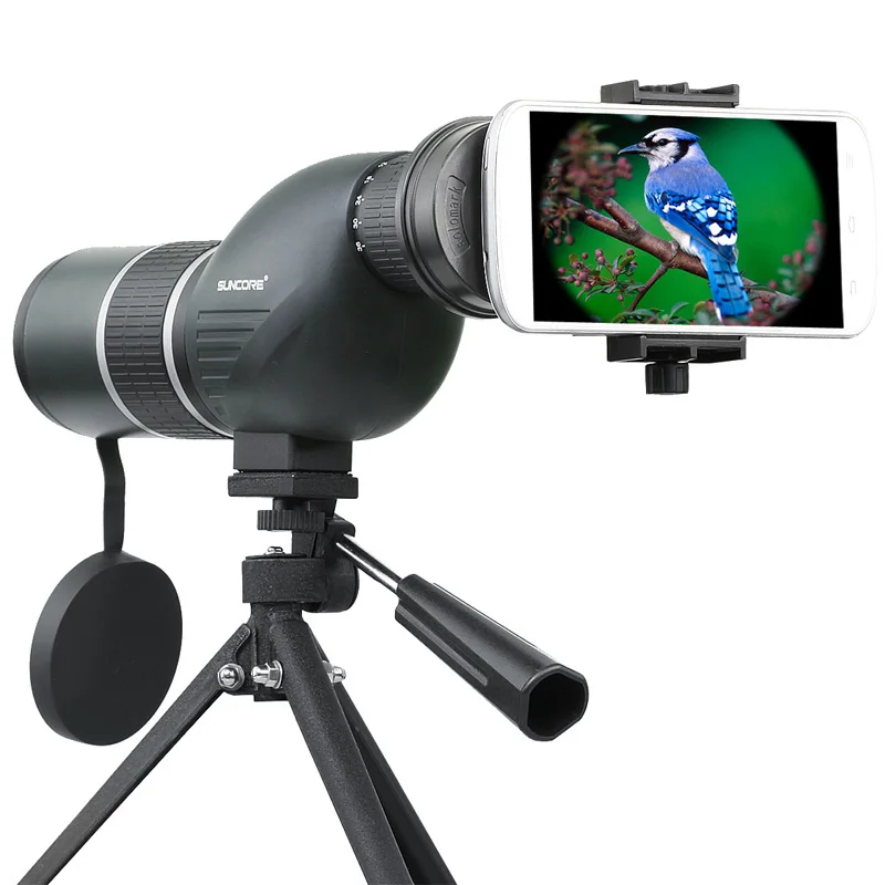Телескоп Suncore 12-36X50S Зрительная труба с зумом водонепроницаемый Монокуляр для
