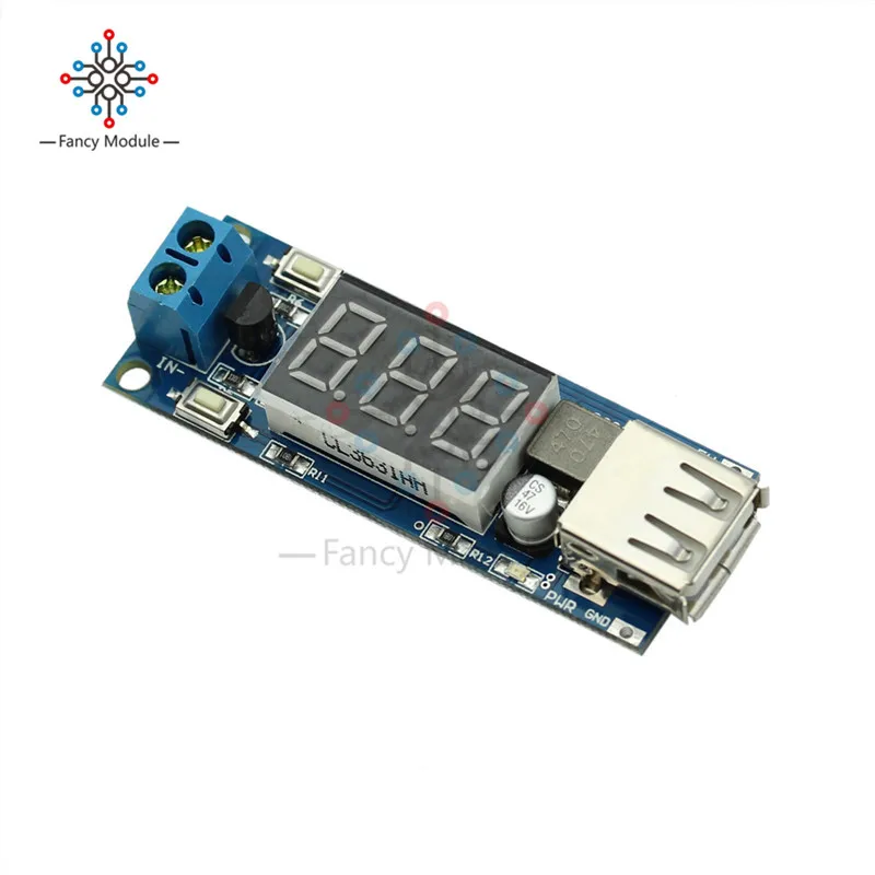 Светодиодный понижающий преобразователь для зарядного устройства USB 4 5 40 В в 2 а