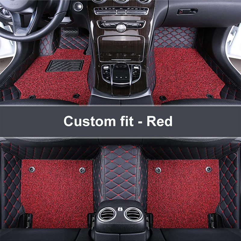 Автомобильные коврики двойные съемные для Land Rover Дискавери 3/4 freelander 2 Range Sport Evoque 3D