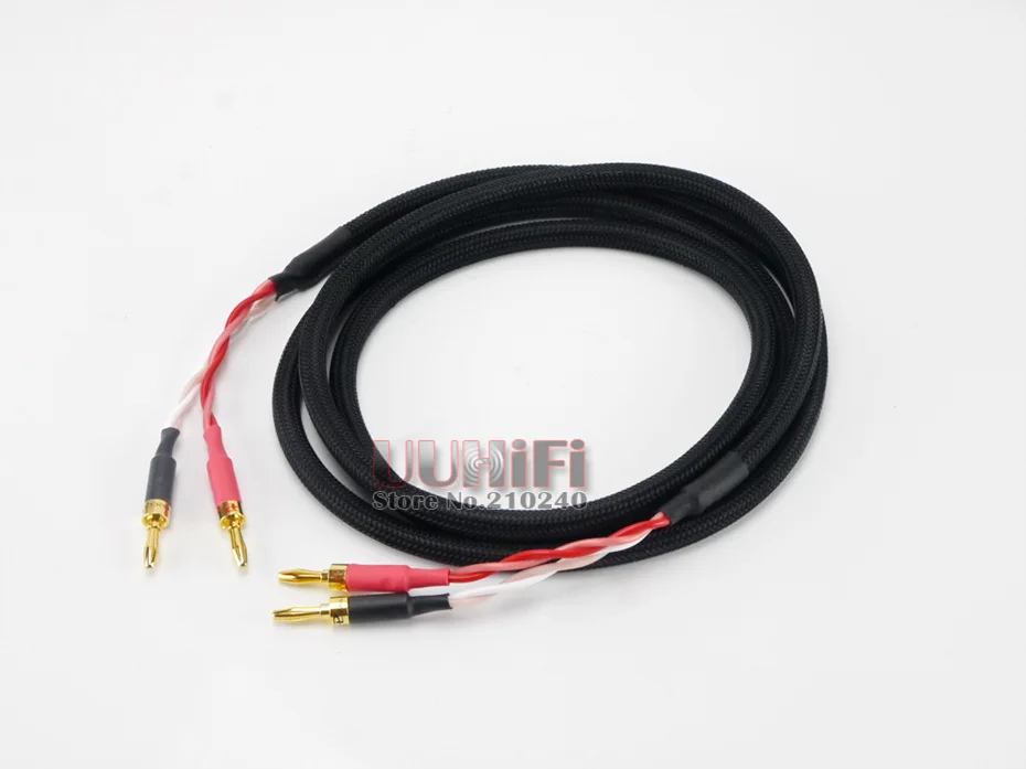 Рекомендую! Высокое качество Hi Fi банановый кабель для колонок/Canare DIY Аудио