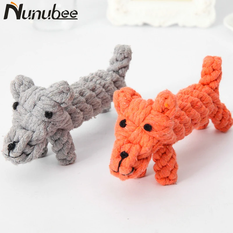 Nunubee игрушка для домашних животных плетеная собачья форма игрушки собак
