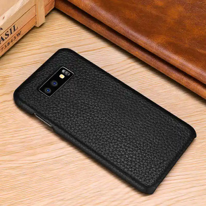 Чехол S8Plus из натуральной кожи для samsung Galaxy S8 Plus, роскошный чехол с рисунком личи для телефона, чехол для samsung Galaxy Note 8