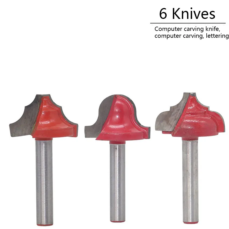 Фрезы для гравировки 6 мм 1 шт | Инструменты