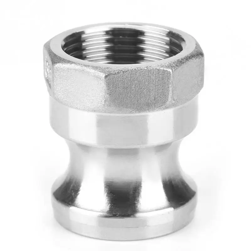 

316 Stainless Steel Trash Pump Fittings And Adapters Practical Male Camlock Fitting with Female Pipe Threads