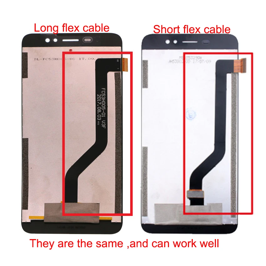Оригинальный для Ulefone S8 Pro сборка ЖК диспоея с дискретизатором сенсорного экрана
