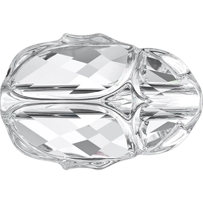 1 шт.) оригинальные кристаллы Swarovski 5728, бусины скарабей, 12 мм, изготовленные в австрийском стиле, Свободные Стразы для изготовления ювелирных изделий своими руками - Цвет: Crystal (001)